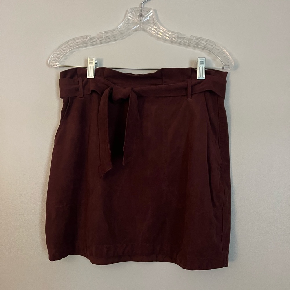 Abercrombie maroon skirt